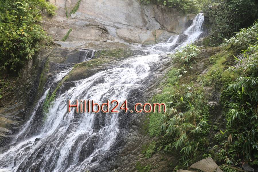 বিলাইছড়ি উপজেলার নহাবা ঝর্ণা।