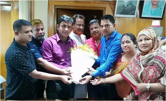 ভারপ্রাপ্ত মেয়রের দায়িত্ব বুঝে নিচ্ছেন জামাল উদ্দীন